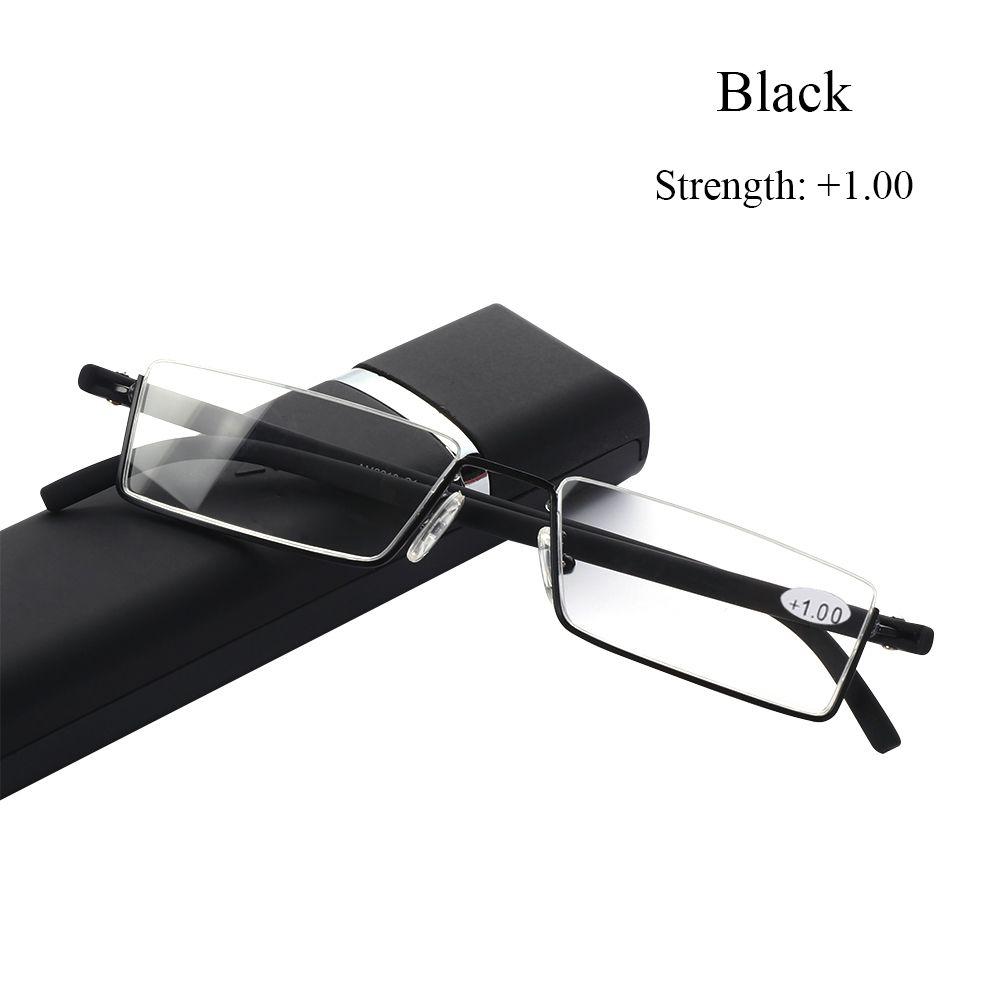 Vision Care TR90 Ultralight Reading Glasses Semi Rimless Reader Eyeglasses Half Frame