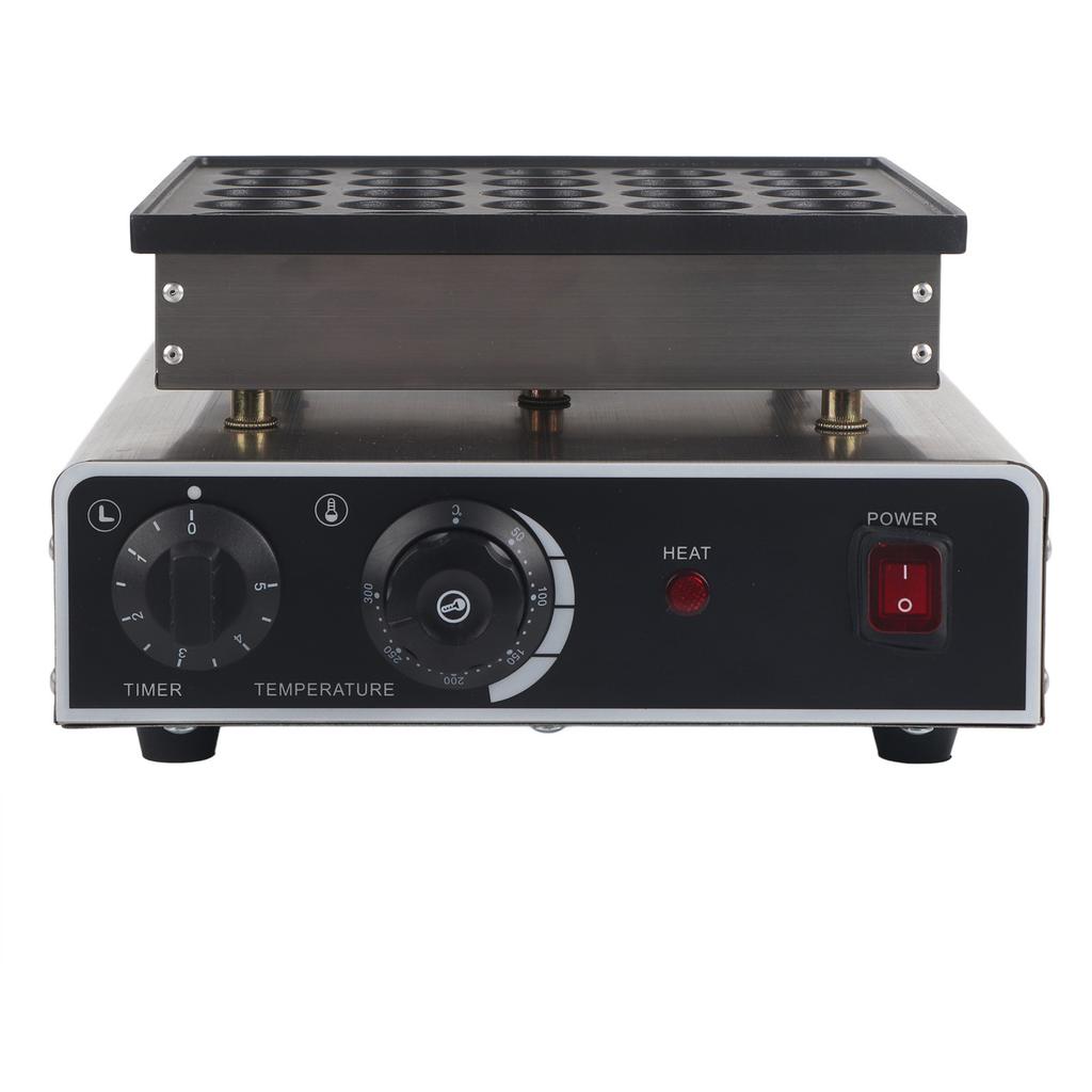 25-отверстий 950 Вт электрическая вафельница быстрого нагрева машина для приготовления кексов и блинов кухонная утварьUK Plug