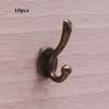 10pcs 1:12 Clothes Coat Hook Rack Mini Metal Wall Hangers Modle Toy  Doll house Bathroom Accessories