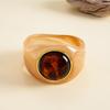 Europe American Style Acrylic Bangle Smudging Retro Hand Ring Cute Irregular Wide Bracelet  Girls