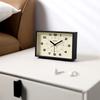 Vintage Night Lamp Alarm Clock Silent ABS Square Clock for Kids Seniors Stylish Bedroom Table Decor Classic Retro Bedside Clock