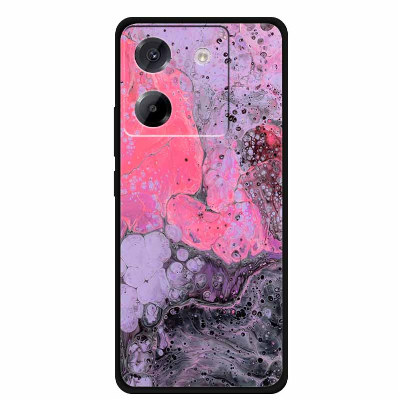 Чехол для Xiaomi Poco M7 Pro 5G, стиль мультяшной живописи, мягкий силикон + ТПУ, задняя крышка, чехлы для Poco M7 Pro 5G, противоударный чехол, новый
