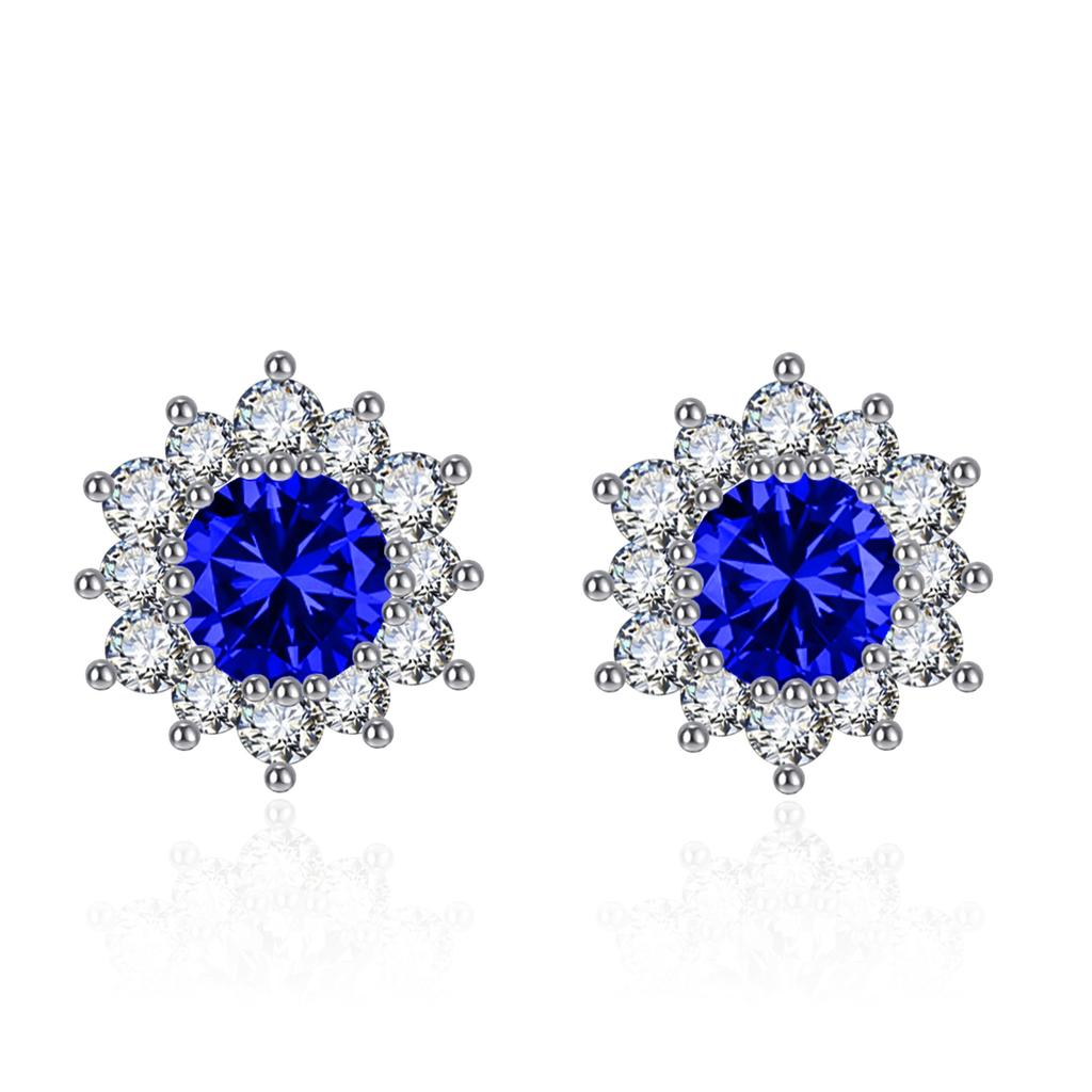 Серьги Watershi Sun Flower, японские и корейские серьги высокого уровня, полные снежинок