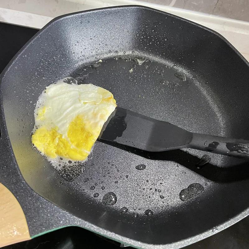 1Pc Silicone Frying Shovel High Heat Resistant Kitchen Tools Non-Stick Pancake Fried Egg Transfer Shovel Cooking Leakage Spatula