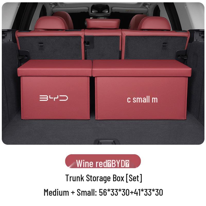 Органайзер-бокс для хранения в багажнике электромобиля BYD