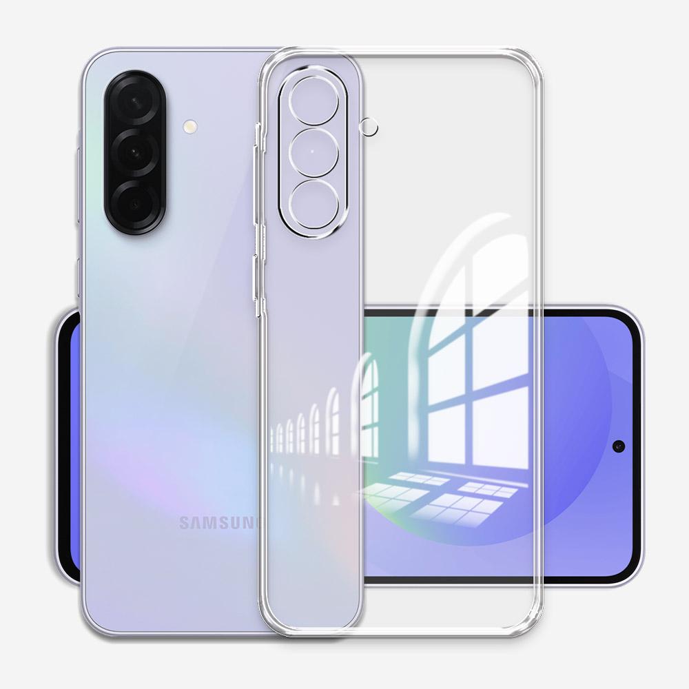 Для Samsung Galaxy A56 A36 5G Чехол Прозрачный Мягкий Силиконовый Чехол Для Телефона Samsung A26 5G Прозрачный Противоударный Защитный Чехол