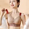 Бюстгальтер большого размера для женщин без стальных косточек, антипровисающий бюстгальтер, тонкий дизайн, собранный и регулируемый бюстгальтер