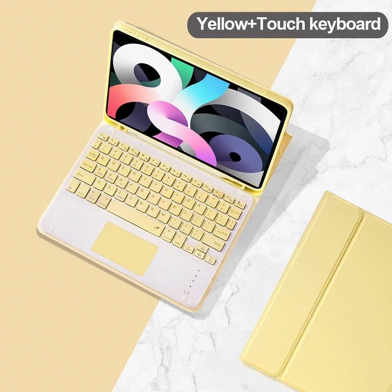 For IPad 10th Generation 10.9 Inch Keyboard Case for IPad Pro Air 4 5 IPad Air 2 5 6th Air 3 Pro IPad 9/8/7th Covers Funda