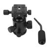 Tripod Head with Metal Handle 360 Degree Rotating Panoramic Ball Head 14in Screw Mount for