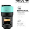 Capsule Coffee Machine Krups XN 9204 Vertuo Pop Aqua Mint