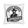 Remember Chuck Norris Throw Pillow Cover Polyester Decorative Pillow   Creative Pillowcase