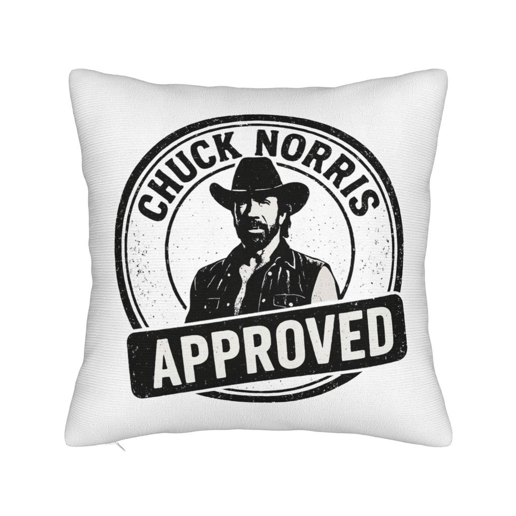 Remember Chuck Norris Throw Pillow Cover Polyester Decorative Pillow Creative Pillowcase