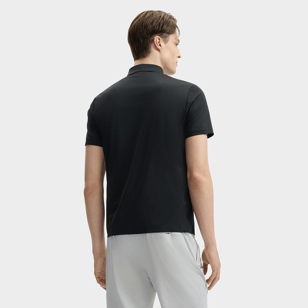 New FILA Polo Shirts Men's Jet Black F11M432106FBK