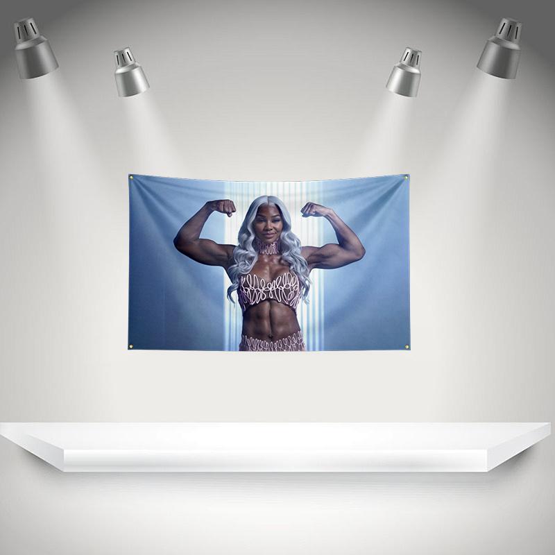 Jjade Cargill Flag Boxer Banner 3x5ft With Brass Grommets Hd Printing Tapestry Exhibition Boxer Sports Fans Garage Decor