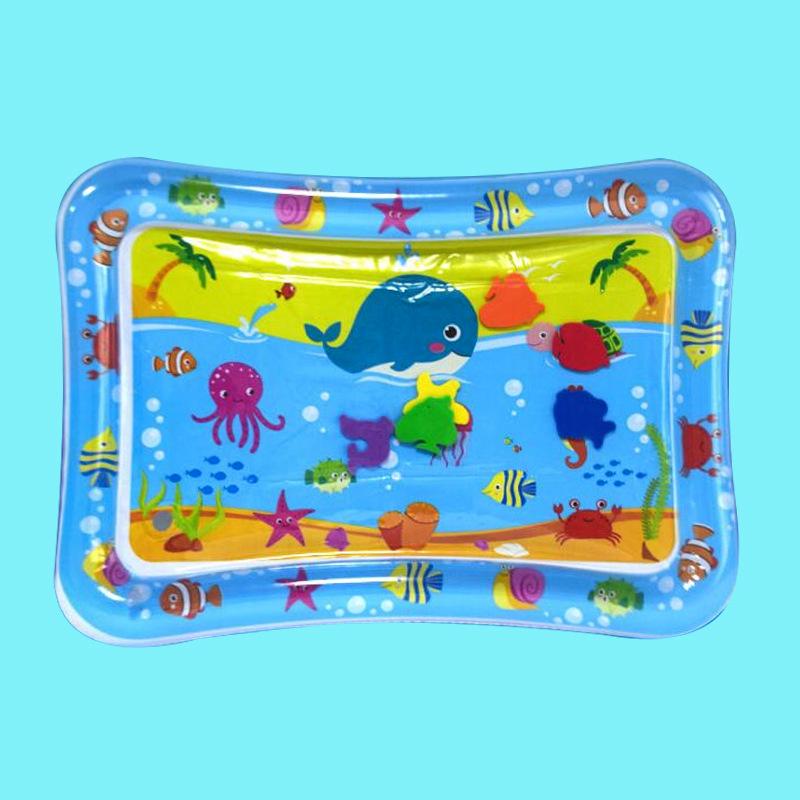 Inflatable Baby Water Play Mat - Summer PVC Pad for Infants
