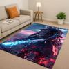 HD The W-Witcher Game Geralt Gamer Cartoon Living Room Non-Slip Area Rug Carpet For Bedroom Playroom Sofa,Home Doormat Kid Gift