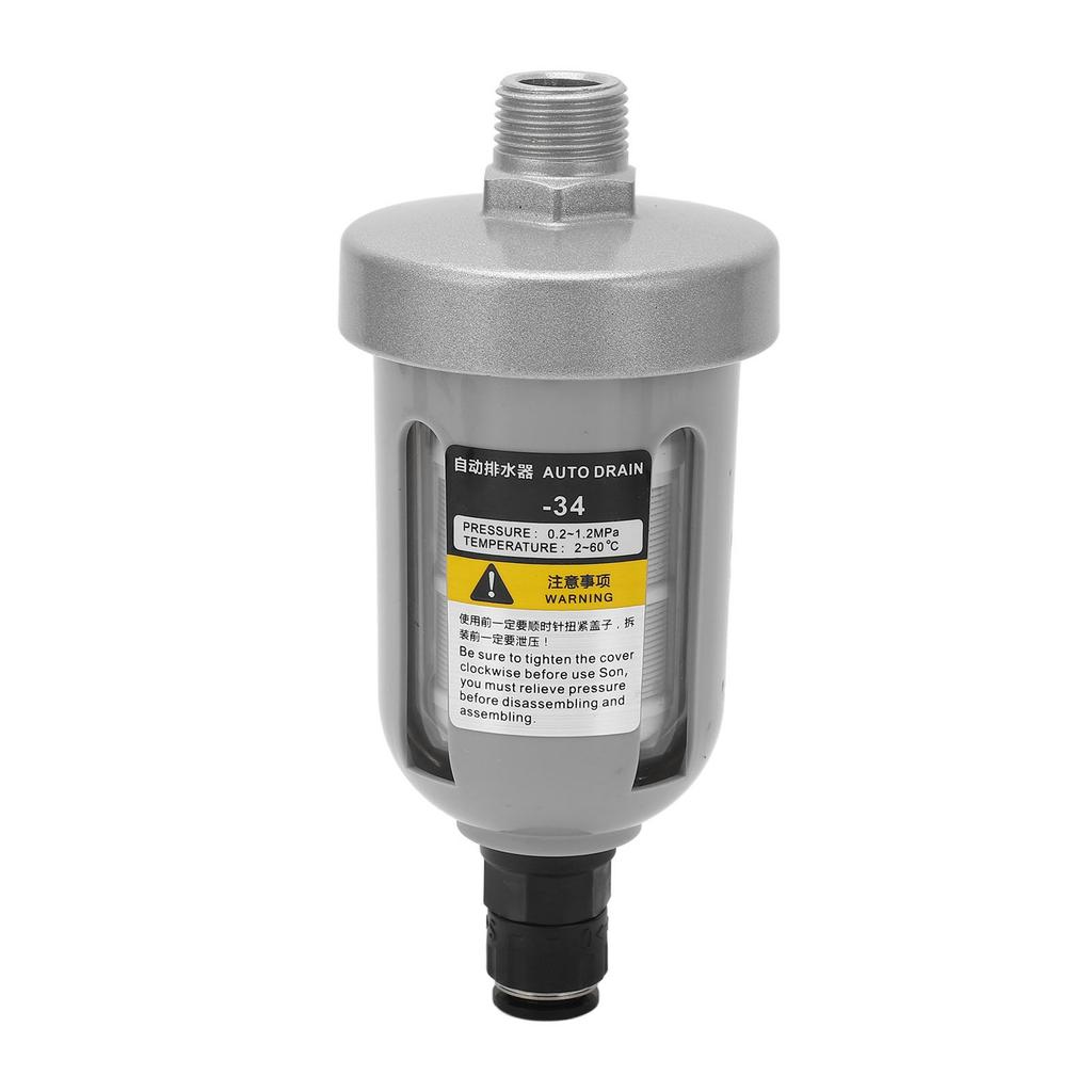 Air Compressor Automatic Drainer Pneumatic Translucent Mini Series Filter Floating Ball Type