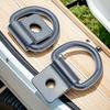 Car Fixed Pull Ring Trailer Hook Accessories Ground Buckle Bed Ring Truck Cargo Fixed Hook Handle Set