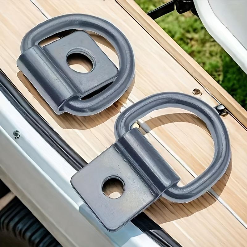 Car Fixed Pull Ring Trailer Hook Accessories Ground Buckle Bed Ring Truck Cargo Fixed Hook Handle Set