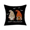 New Halloween Throw Pillow Cover Holiday Home Decoration Cushion Black and White Bedside Sofa Living Room Cushion Cover
