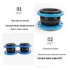 KXT Flexible Rubber Expansion Joint with Carbon Steel Flange
