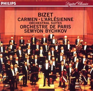 CD БЫЧКОВ ORCHESTRE DE PARIS Бизе Кармен Бычков PHCP10560 1996 Япония Классика Б/у