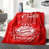 Bayern Munich Crest Blankets Flannel Printed Breathable Warm Throw Blanket for Home Office Bedspreads 0708a118