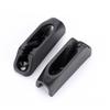 1 Pair Durable Black Plastic Deck Line Rope Buckle for Kayaks Canoes Rowing Boats