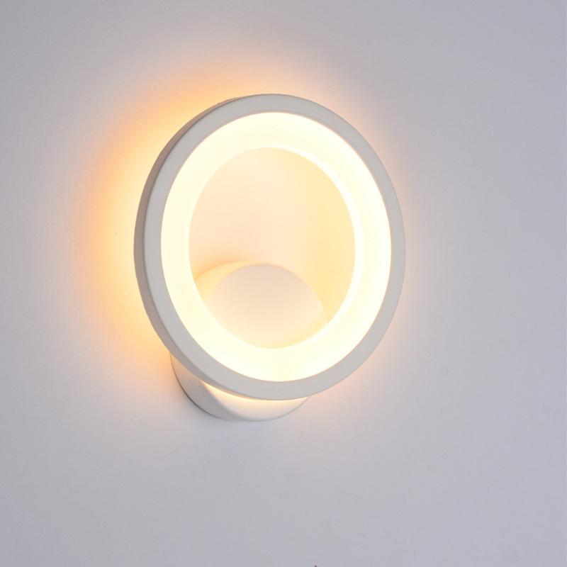 2024LED настенный светильник наружный водонепроницаемый садовый светильник алюминиевый AC86-265 для спальни гостиной лестницы настенный светильник