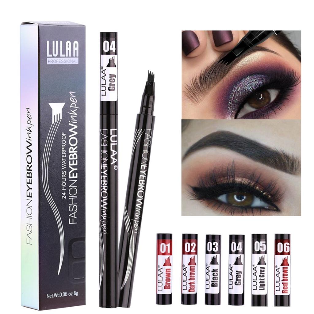 Four-head All-match Waterproof And Sweat-proof Eyebrow Pencil2.5ml