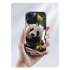 Panda Baby, Giant Panda Family Clear Phone Case For Iphone 17 Air 16 Pro Max 15 Pro 14 Plus 17E 16E 11 13 12 Mini Cover Cases Fu