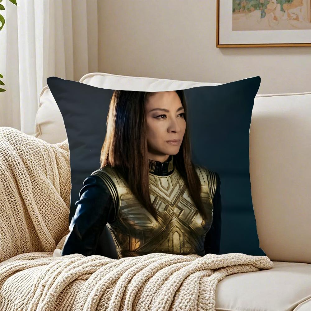 PPhilippa Georgiou Cushion Cover Linen Pillowcase Soft for Sofa Bed Home Room Decor