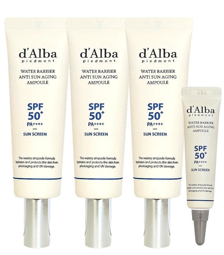 d'Alba Солнцезащитная ампула 50 мл x 3 + 7 мл x 1