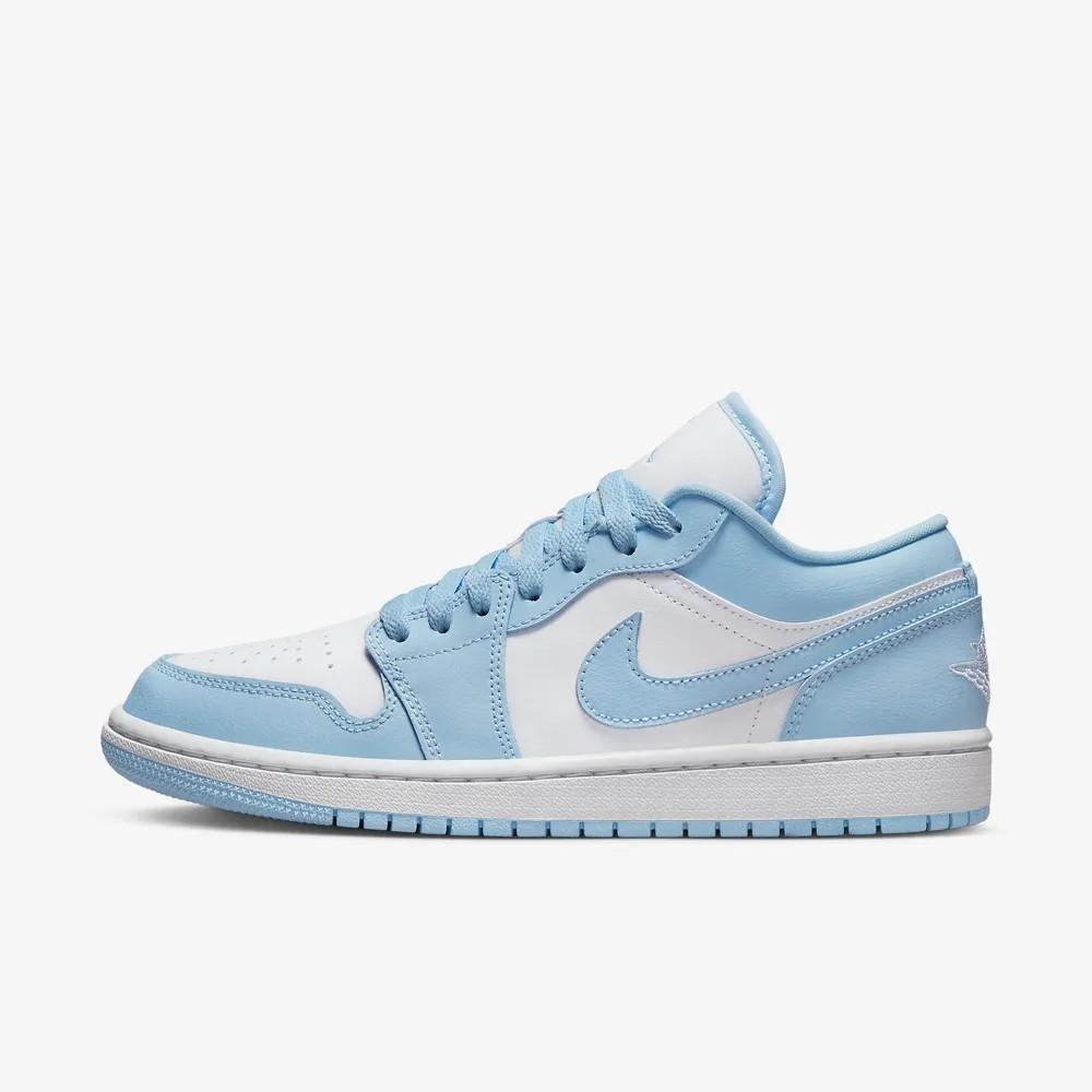 (W) Jordan 1 Low White Ice Blue DC0774-141