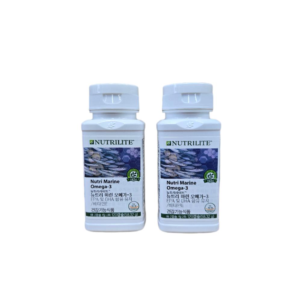 Nutrilite Морской Омега-3 120 Капсул 2 Набора