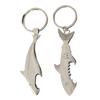 2Pcs Shark Keychain Bottle Opener Metal Bottle Opener Keyring Novelty Sea Animal Keychain for Women Men Birthday Present
