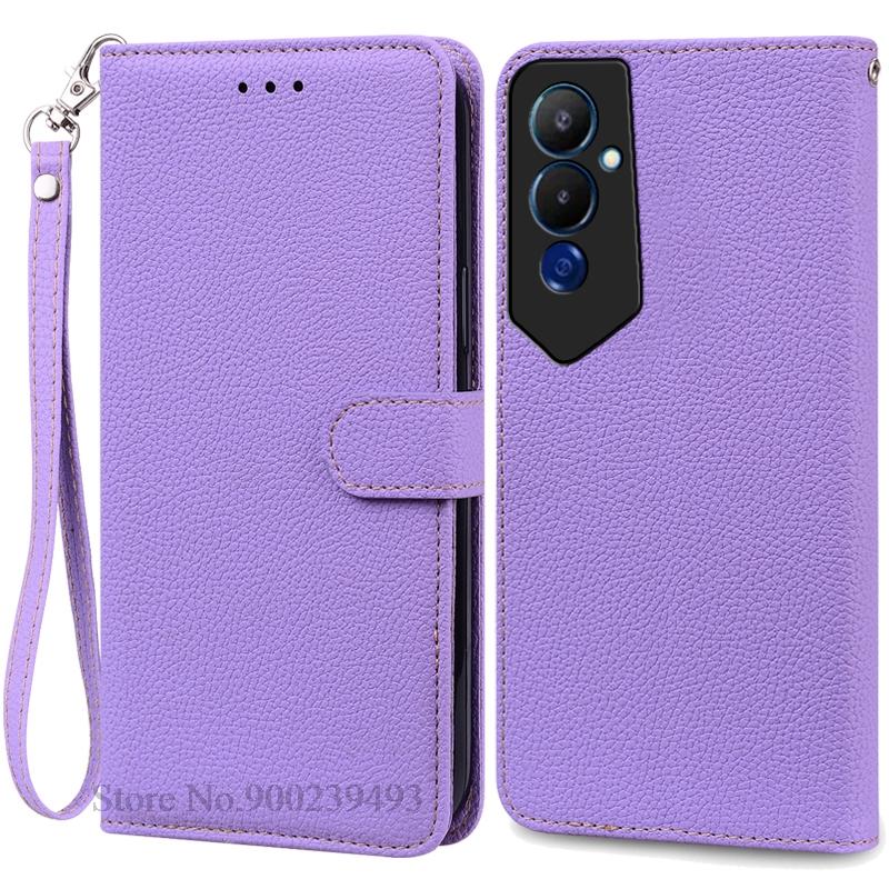 Чехол Pova 4/Pova 4 Pro для Tecno Pova 4, чехол-кошелек, кожаный откидной чехол для Tecno Pova 4 Pro, чехол для телефона, чехол Fundas