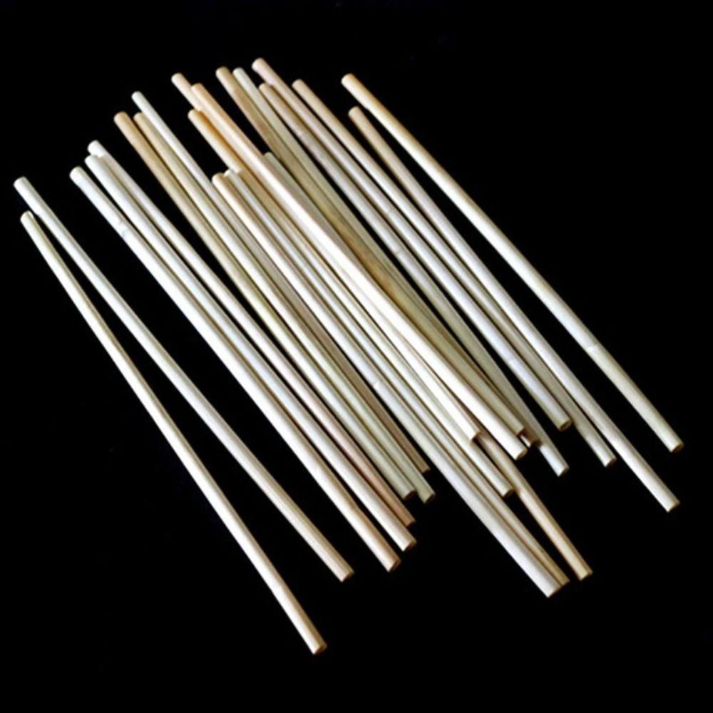 100Pcs Eco-Friendly Wheat Drinking Straws Disposable Degradable Straws Environmentally Straws  Bar