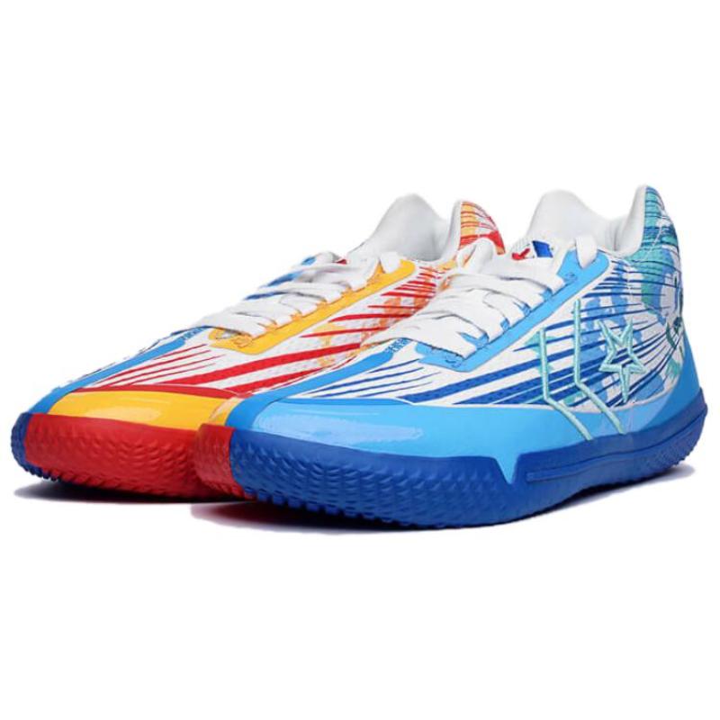 Converse All Star BB Evo Круглый носок Амортизирующие Противоскользящие Износостойкие Низкие Баскетбольные Кроссовки Унисекс Красные и Синие