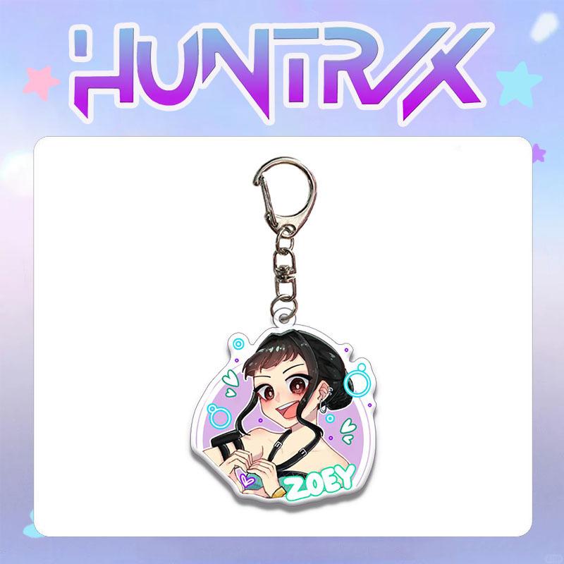 Kpop Demon Hunters Mini Keychains Golden Idol Rumi Zoey Jinu Mira Tiger Keyrings - Kpop Fans Accessories Gifts