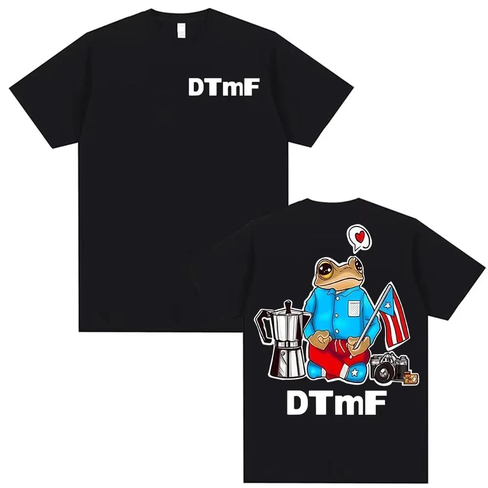 Рэпер Bad Bunny Деби Тирар Мас Фотос DTMF Альбом Графическая Футболка Мужская Женская Одежда Винтажная Харадзюку Классические Футболки