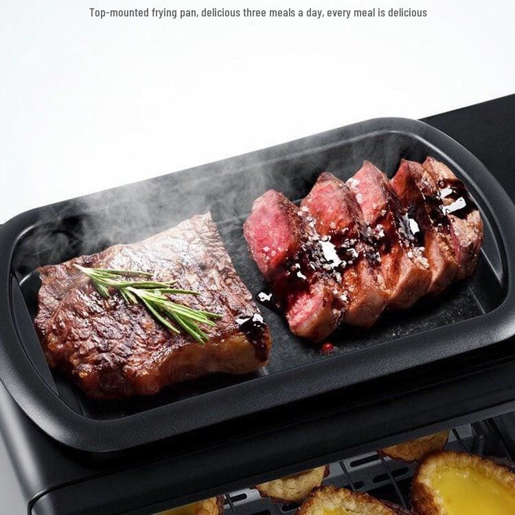 Многофункциональная машина для приготовления завтраков «три в одном»: Тостер и мини-печь, 110В-220В