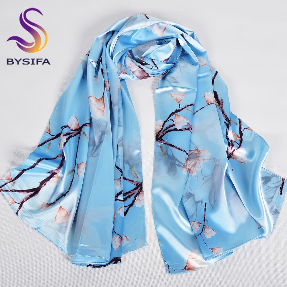 New Spring Fall Pink Rose Silk Scarf Shawl Printed Winter Fashion Women Neck Scarf Floral Design Long Scarves Wraps 160*70cm