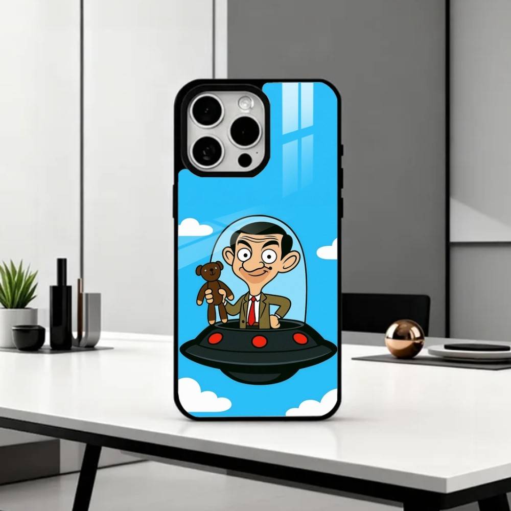 Смешной Mr B- BeanS Чехол для телефона для iPhone17,16,15,14,13,12,11 Plus,Pro Max Магнитный для Magsafe Беспроводная зарядка