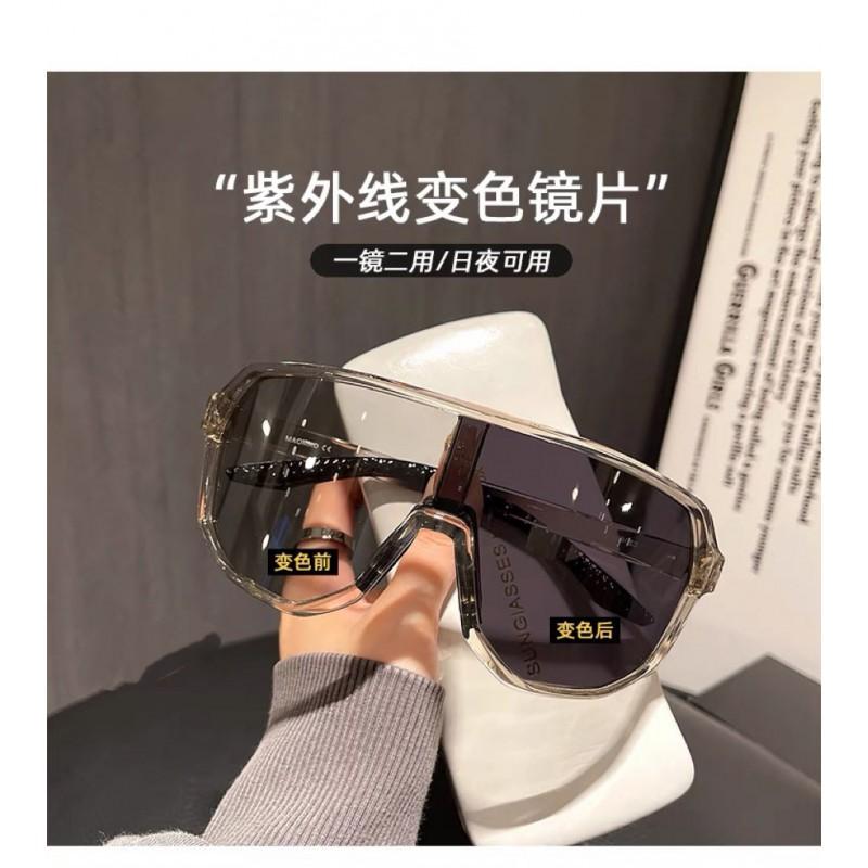 Polarized Cycling Sunglasses Men Women UV400 Protection Large Frame Windproof Outdoor Sports Glasses