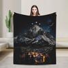 Soft Blanket Travel Office Velaris City of Starlight  Bedding Throws  Flannel Bedspread For Living Room Funny Sofa Bed Cover
