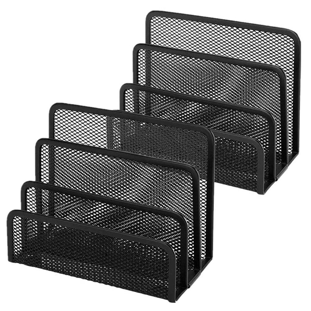 Paper Organizer Book Holder Desk Organizer File Holders Metal Bookend Bookends Letter Organizer