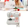 Sewing Machine,Electric Mini Sewing Machine ABS Compact with Handle Crafting Mending Machine