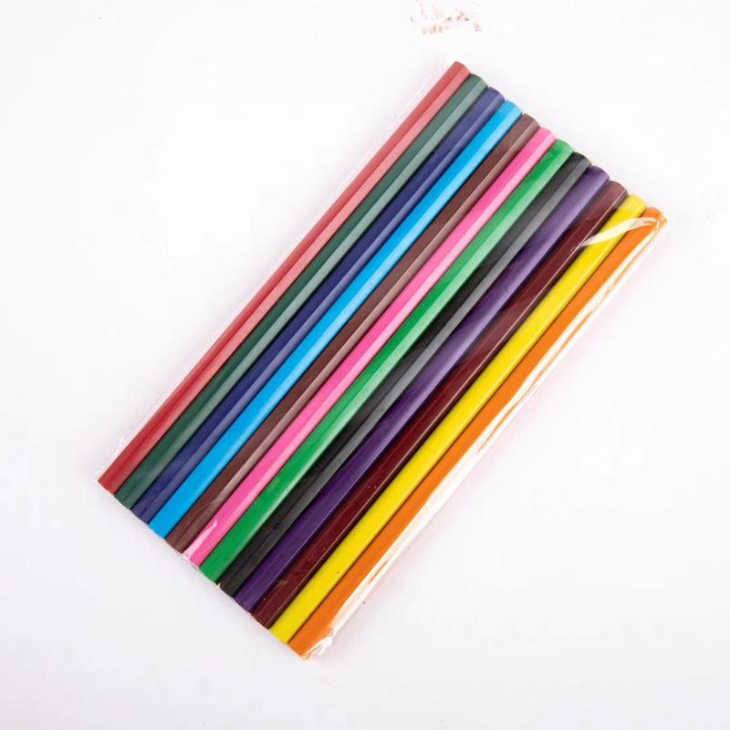 Oil-Based Colored Pencil Set for Children - Available In 12, 18, 24, and 36 Colors - Ideal for Elementary School Drawing