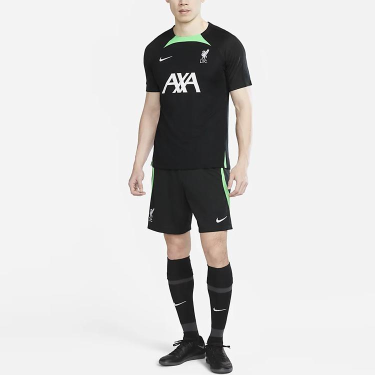 Nike Футбольные шорты прямого кроя с цветным логотипом и эластичной талией, мужские шорты черного цвета DX3191-012